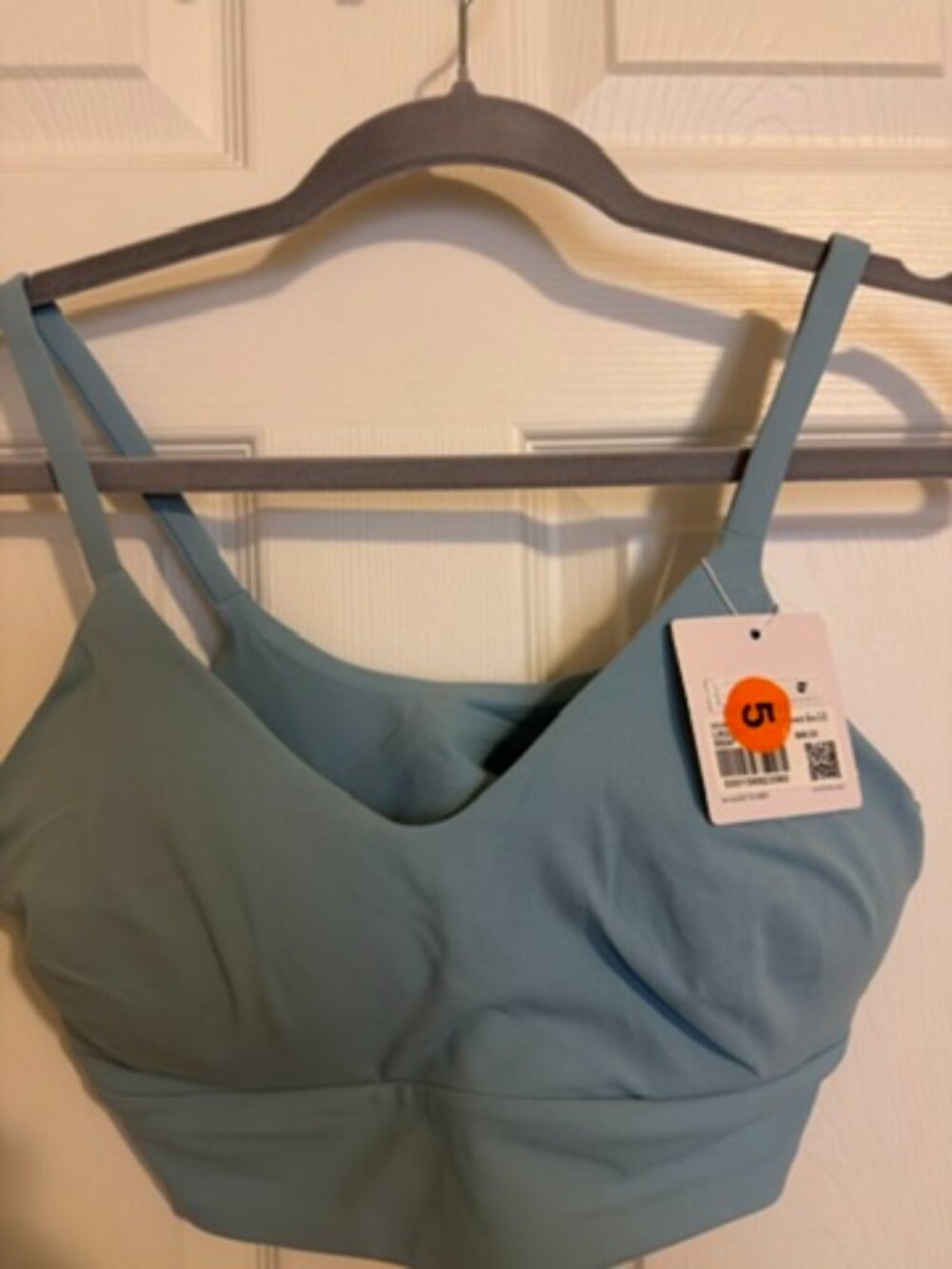 Lululemon Focuser Scoopneck Bra C/D Seafoam Size L NWT